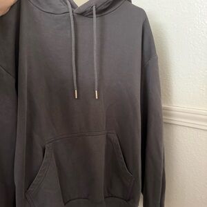 H&M Women's Gray Hoodie Sweater